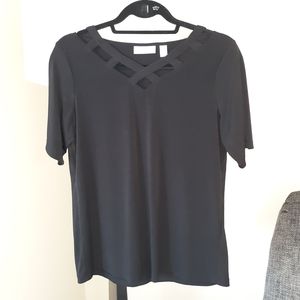 Susan Graver liquid knit top